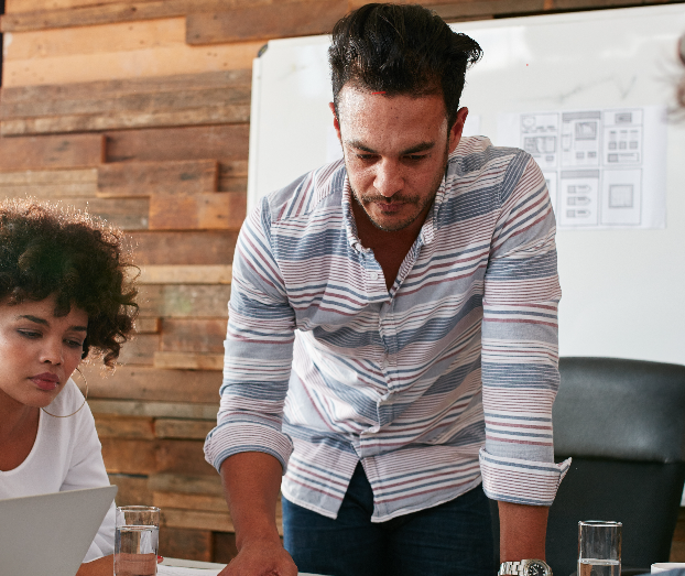 Screenshot of Hero Image seen on the completed Horiseon Social Solution Services webpage.